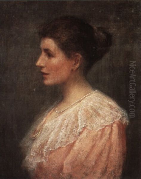 Portrait Of Sarah Alice Lawson Oil Painting by John Butler Yeats