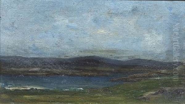 Roundstone Bay, Co. Galway Oil Painting by William Butler Yeats