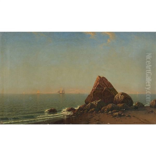 Lands End, Golden Gate Oil Painting by Raymond Dabb Yelland