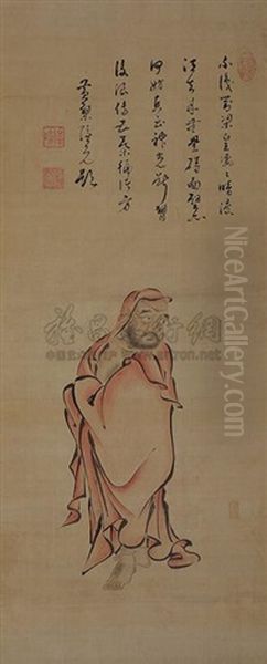 Bodhisattva Oil Painting by  Yin Yuan