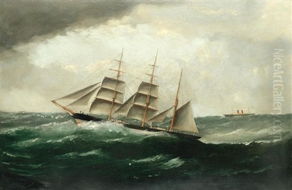 The Iron Barque Oakhurst Oil Painting by William Howard Yorke