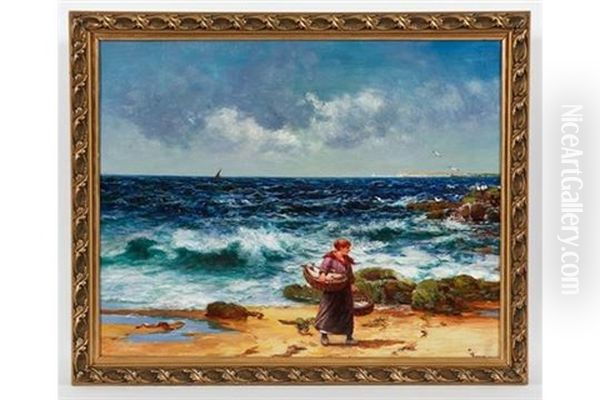 The Day's Catch Oil Painting by Alexander Young