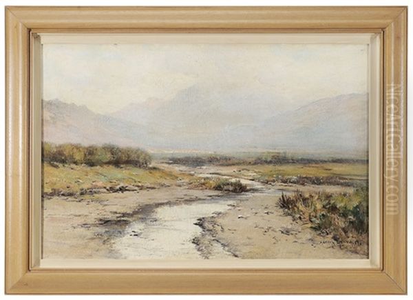 Sans Pete Valley, Utah Oil Painting by Harvey Otis Young