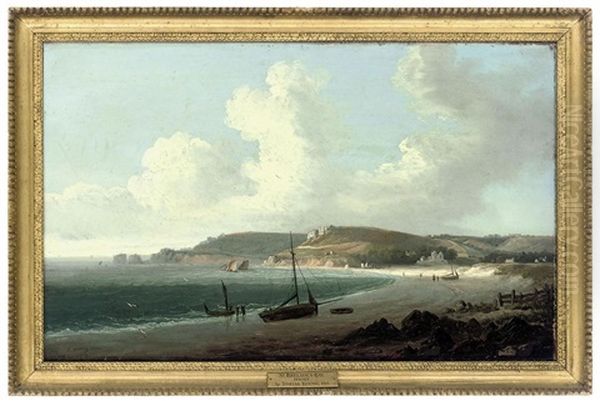 St. Brelade's Bay, Jersey Oil Painting by John Tobias Young