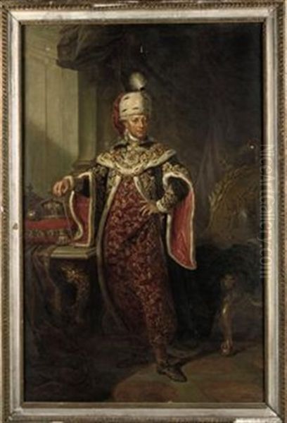 Portrait Of Francis Ii Oil Painting by Bruno Zach