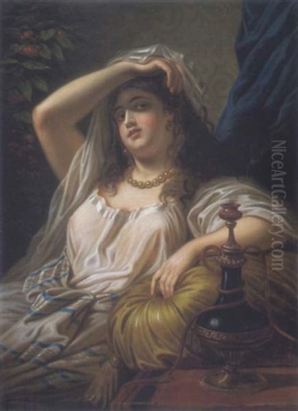 Bildnis Einer Frau Oil Painting by Marcel Johann von Zadorecki