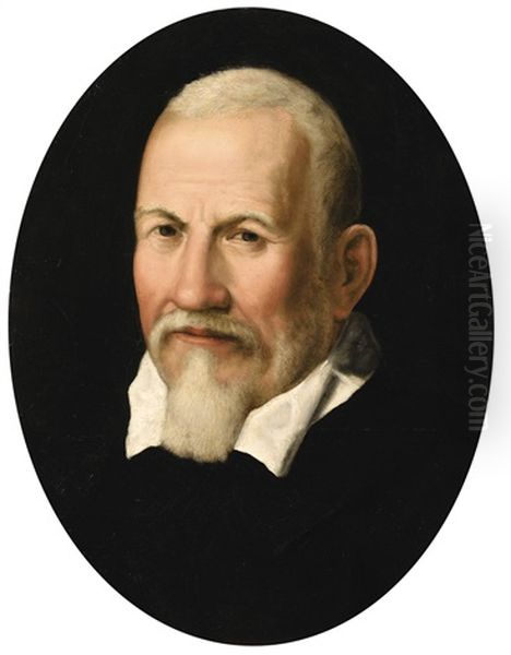 Portrait Of A Gentleman Oil Painting by Domenico Zampieri (Il Domenichino)