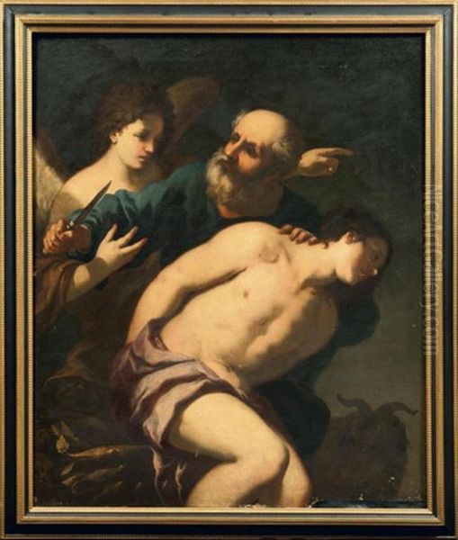 Le Sacrifice D'abraham Oil Painting by Antonio Zanchi