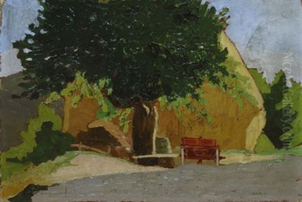 Campagna In Estate Oil Painting by Giovanni Zangrando