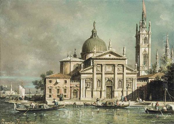 San Giorgio Maggiore, Venice, With An Imaginary Campanile by Francesco Zanin