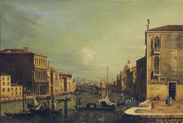 Vue De Venise Oil Painting by Francesco Zanin