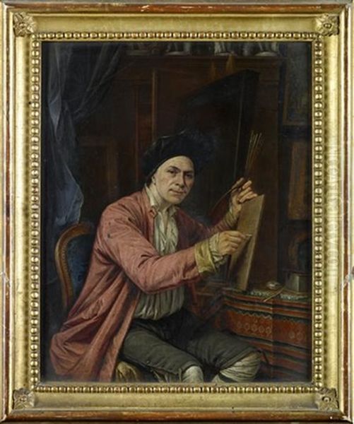 Self-portrait by Gerrit Zegelaar