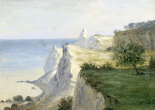 Ansicht Von Mons Klint Oil Painting by Christian Olavius Zeuthen