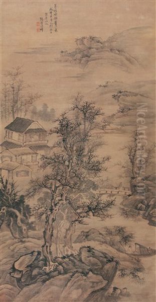 Landscape Oil Painting by  Zhang Xianghe