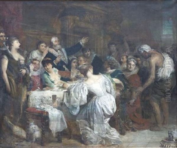 Le Banquet by Francois Edouard Zier