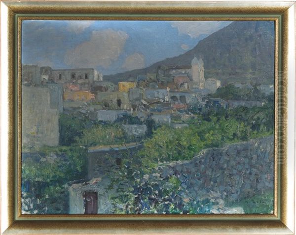 Forio Oil Painting by Alfred Zoff