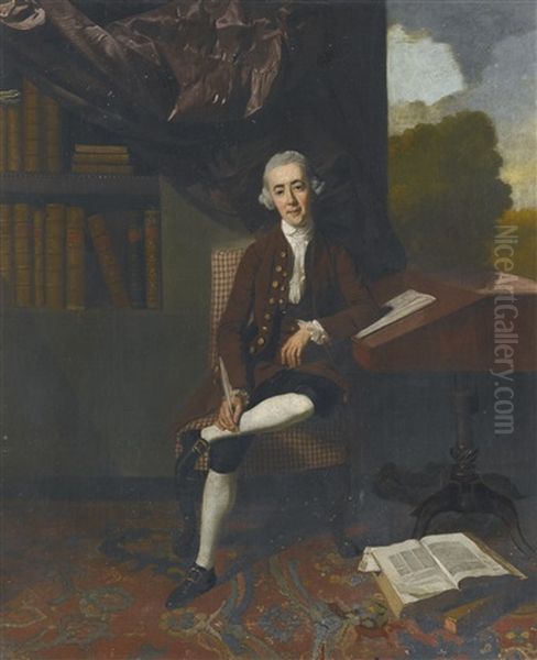 Portrait Of William Stackhouse (1720-1771) Oil Painting by Johann Joseph Zoffany