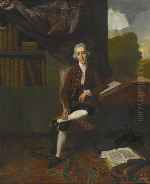 Portrait Of William Stackhouse Oil Painting by Johann Joseph Zoffany