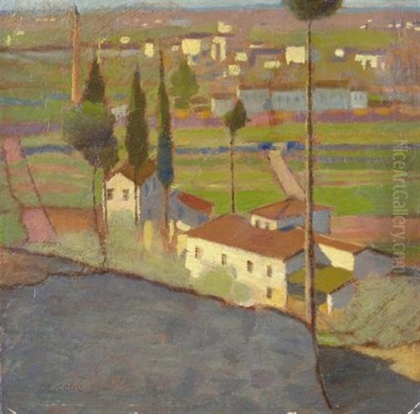 Paesaggio Oil Painting by Luigi Zuccoli