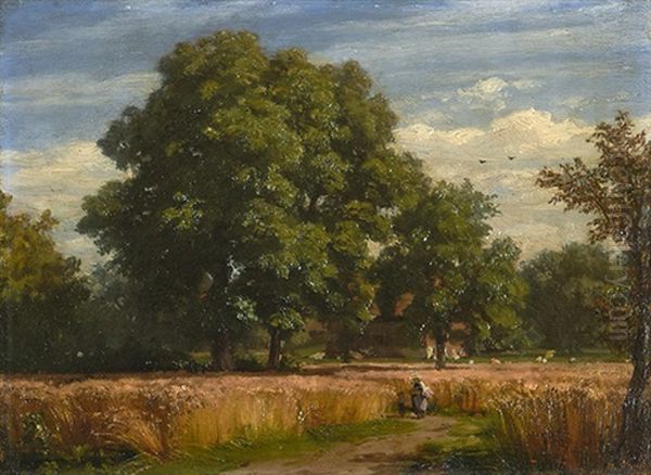 Schellenmatt Oil Painting by Robert Zuend