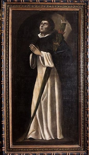 San Pedro Martir Oil Painting by Francisco De Zurbaran