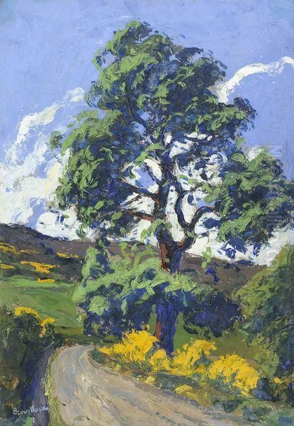 Le Grand Arbre Vert Oil Painting by Eugene Brouillard