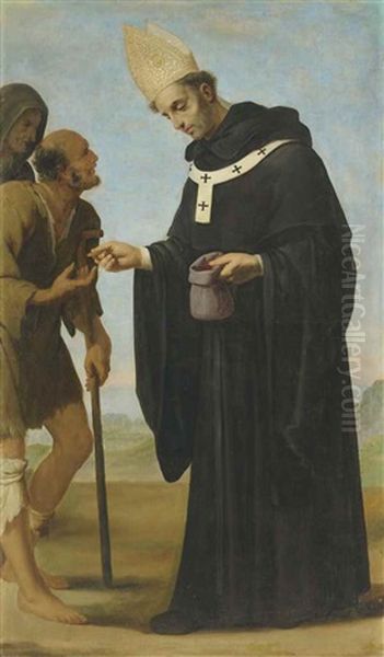 The Charity Of Saint Thomas Of Villanueva Oil Painting by Francisco De Zurbaran