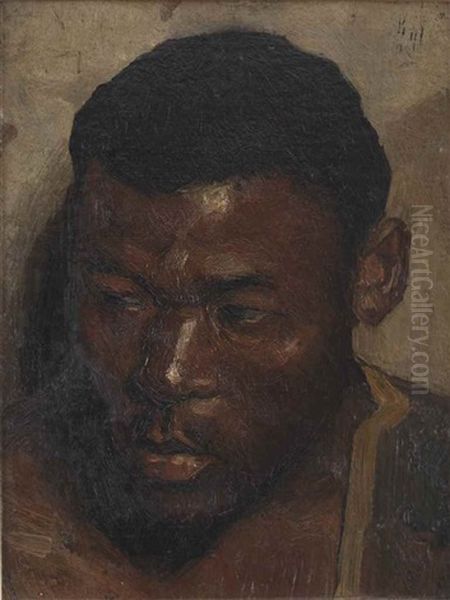 Portrait Of A Young Man Oil Painting by Willem de Zwart