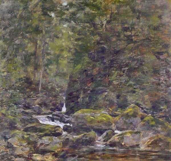 'birks Of Aberfeldy'. Oil Painting by Alexander Kellock Brown