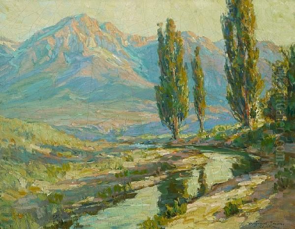 Lights And Shadows, High Sierras Oil Painting by Benjamin Chambers Brown