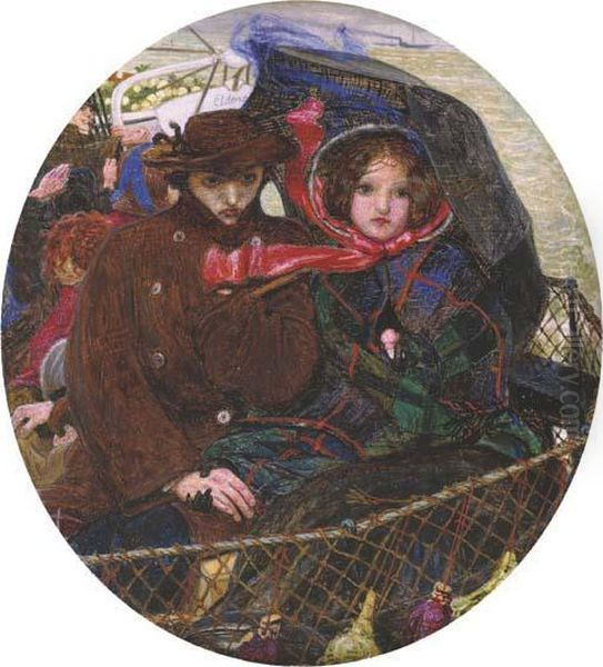 The Last Of England Oil Painting by Ford Madox Brown