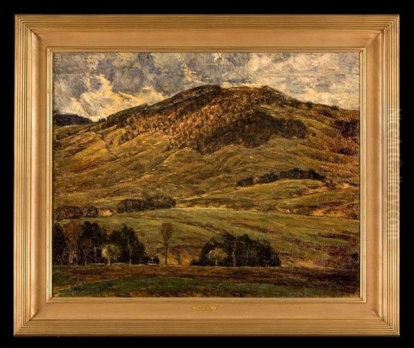 Panoramic Landscape Oil Painting by Horace Brown