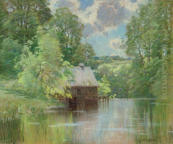 The Old Mill Oil Painting by John Appleton Brown