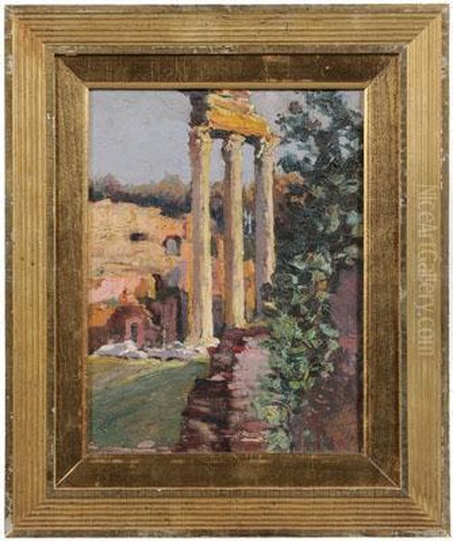 Souvenir Ofrome Oil Painting by George Elmer Browne