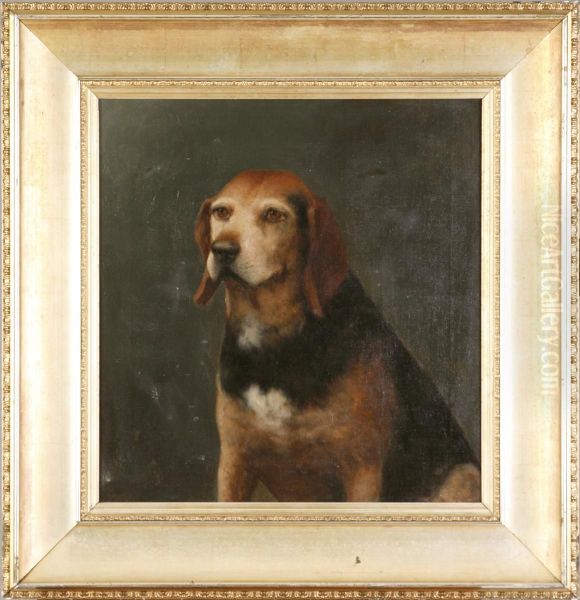 The Dog Oil Painting by William Bruce