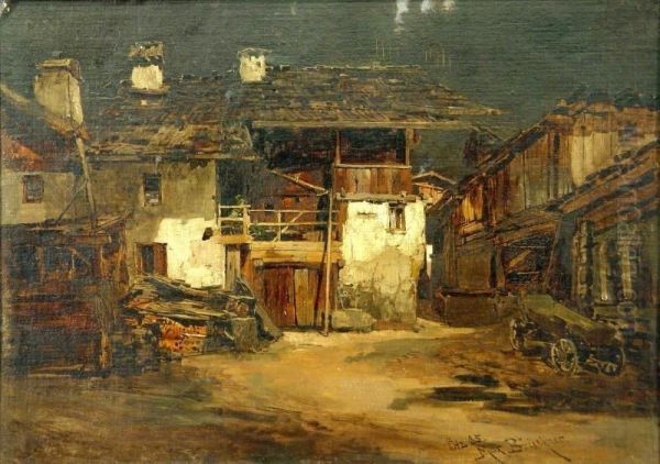 Coburg Oil Painting by Max Bruckner