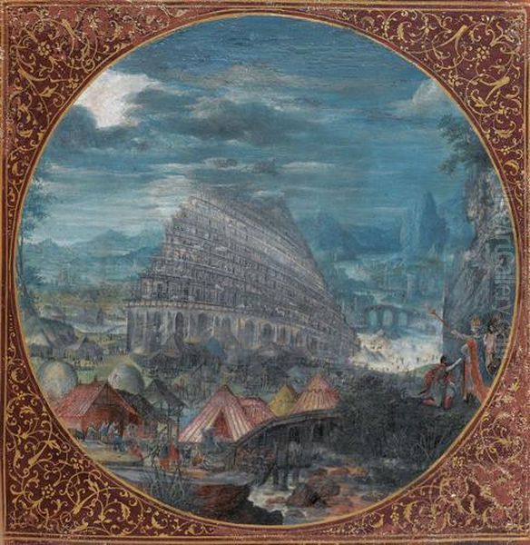 Turmbau Zu Babel Oil Painting by Pieter The Elder Brueghel