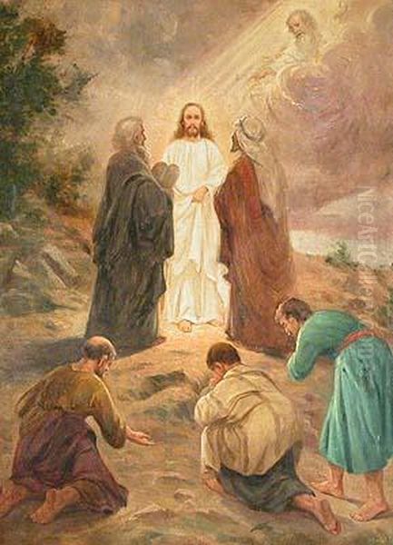 La Transfiguracion Oil Painting by Juan Brull Vinyoles