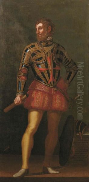 Ritratto Di Giuseppe Corsini Oil Painting by Domenico Brusasorzi