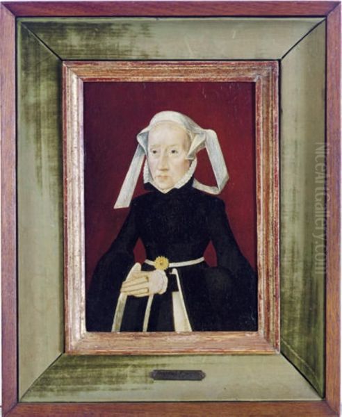 Portrait Of A Lady Oil Painting by Bartholomaeus I Bruyn