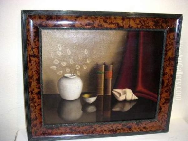 Nature Morte Oil Painting by Nicolaas Bruynesteyn