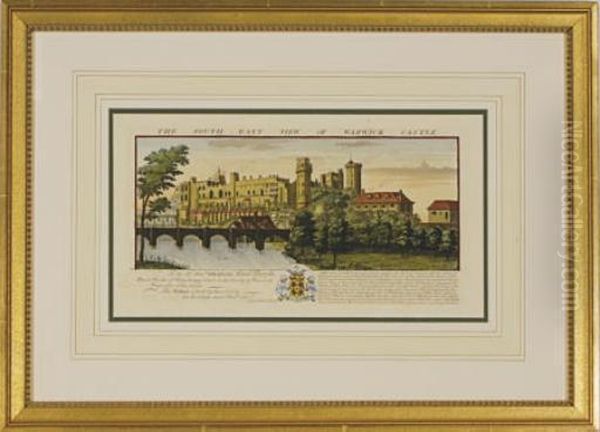 Buck's Antiquities Or Venerable Remains Of Above 400 Castles In England And Wales: Eight Plates Oil Painting by Nathaniel Buck