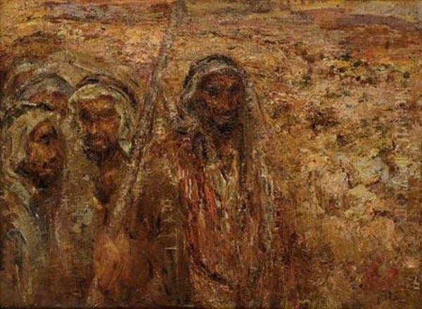 Joseph And His Brothers Oil Painting by Joseph Budko