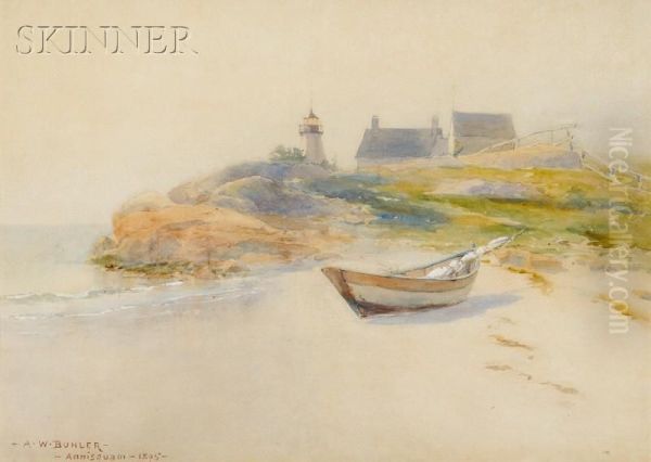 Light At Annisquam Oil Painting by Augustus W. Buhler