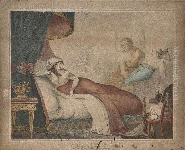 Arabian Nights Oil Painting by Henry William Bunbury