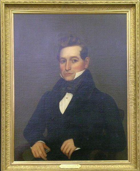 Portrait Of Samuel Langston, Kittery, Maine Oil Painting by Horace Bundy