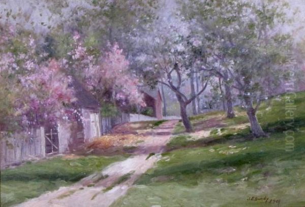 Spring Shadows Oil Painting by John Elwood Bundy