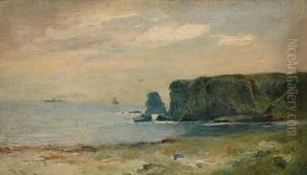 Muchalls Oil Painting by Thomas Bunting