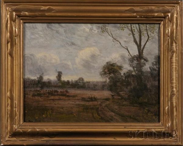 Three Small Framed Works By Horace Robbins Burdick Oil Painting by Horace Robbins Burdick