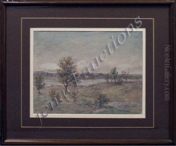 Summer Landscape Oil Painting by Horace Robbins Burdick